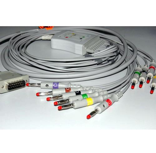 Kable EKG do kardiomonitorów Unimed Medical Supplies Inc HP kabel EKG