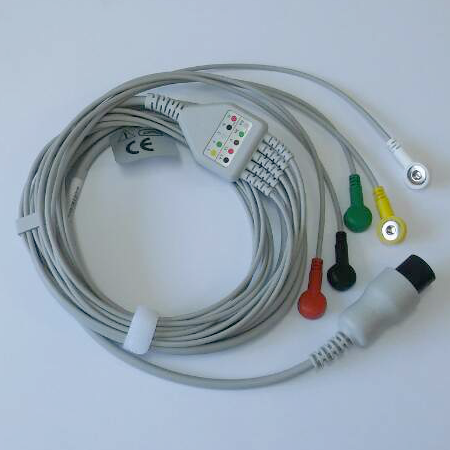 Kable EKG do kardiomonitorów B/D U301-15SA