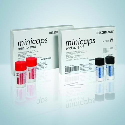 Kapilary laboratoryjne HIRSCHMANN minicaps DURAN end-to-end