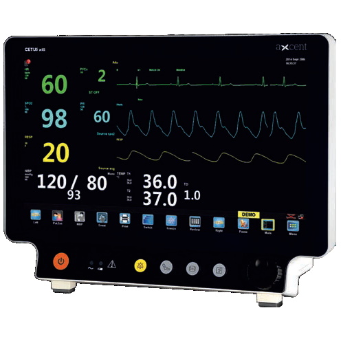 Kardiomonitory przyłóżkowe Axcent Medical CETUS X15