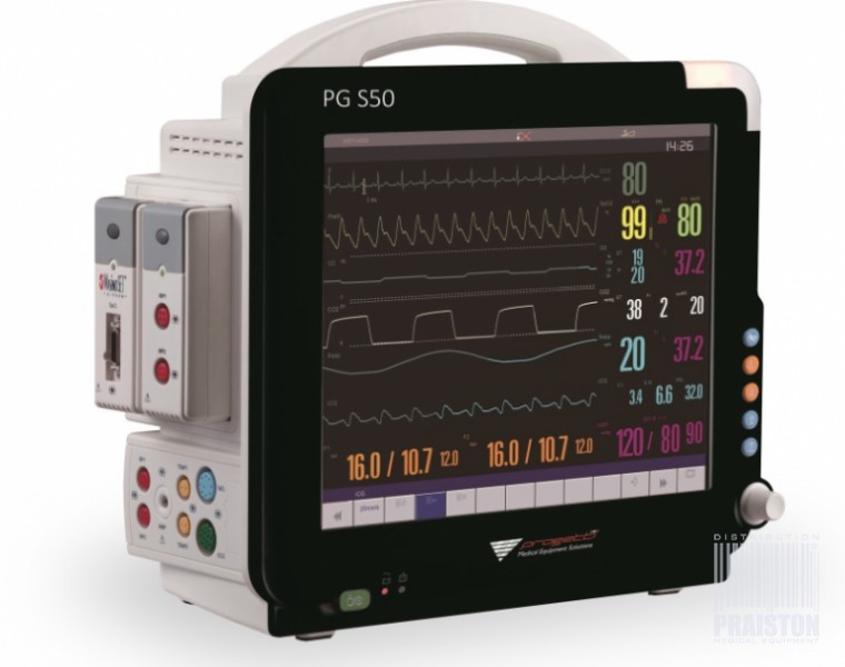 Kardiomonitory przyłóżkowe Progetti Medical PG S50