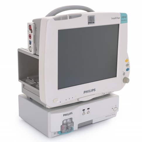 Kardiomonitory transportowe używane B/D Philips Intellivue MP40 Anesthesia - Praiston rekondycjowany