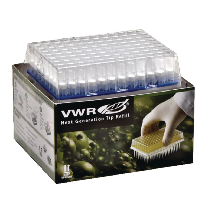 Końcówki do pipet VWR Next Generation refill, filtracyjne