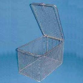 Kosze wsadowe i wózki do myjni medycznych WDF Kosze stal nierdzewna polerowana do automatów myjących