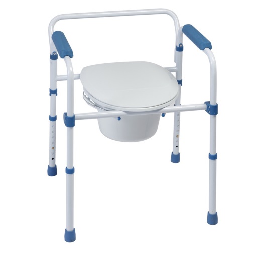 Krzesła i taborety prysznicowo - sanitarne Aston Blue Steel