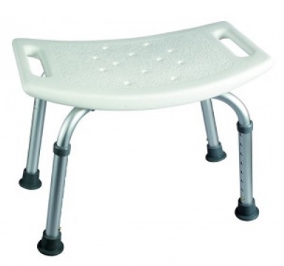 Krzesła i taborety prysznicowo - sanitarne MDH Stołek prysznicowy rehabilitacyjny