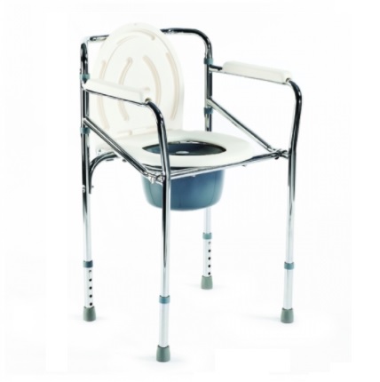 Krzesła i taborety prysznicowo - sanitarne PDS CARE Toaletowe składane