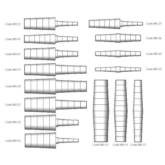 Łączniki do cewników weterynaryjnych VYGON 881