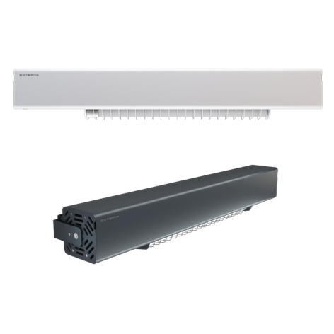 Lampy bakteriobójcze przepływowe Exterya WALL Dwufunkcyjna 95/55