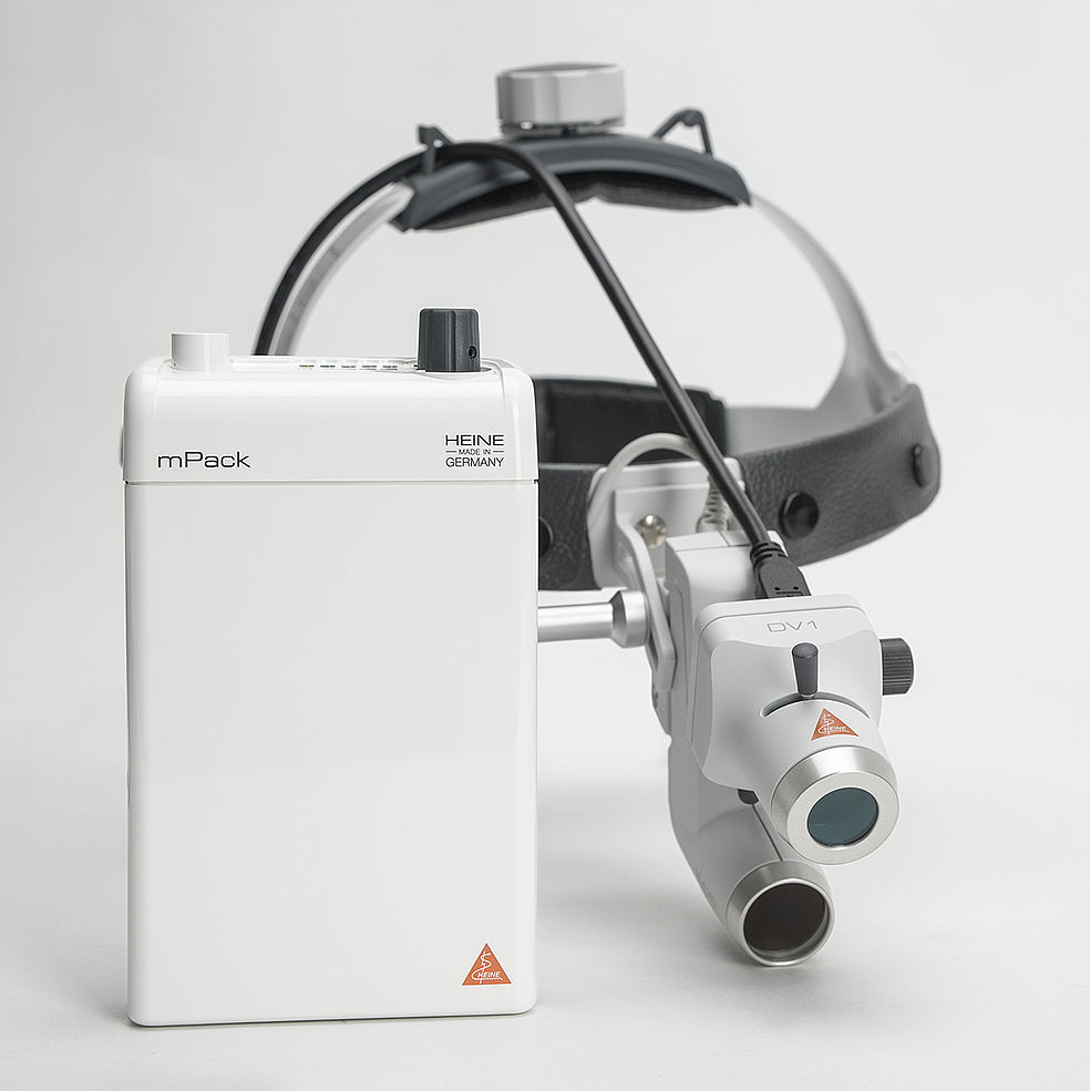 Lampy czołowe Heine ML4 + DV1