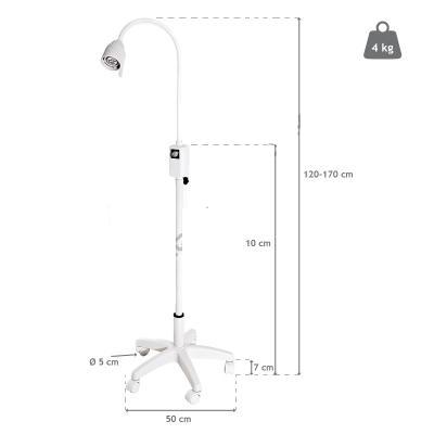 Lampy zabiegowe pojedyncze MINSTON INTERNATIONAL 593-Q3-BL