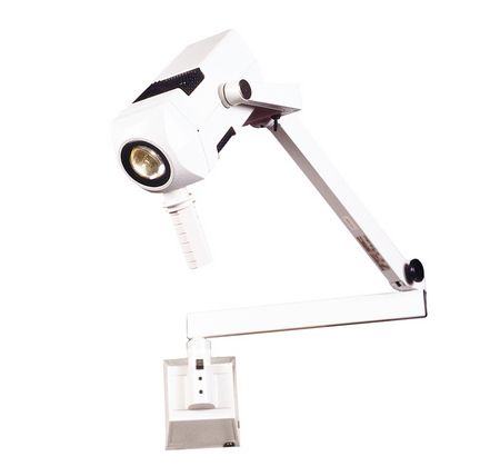 Lampy zabiegowe pojedyncze Luxo Coolspot II wersja pojedyncza na ścianę