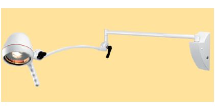 Lampy zabiegowe pojedyncze KLS Martin ML 201+ wersja ścienna