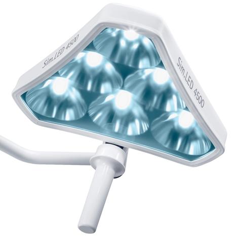 Lampy zabiegowe pojedyncze S.I.M.E.O.N. Sim.LED 4500 naścienna
