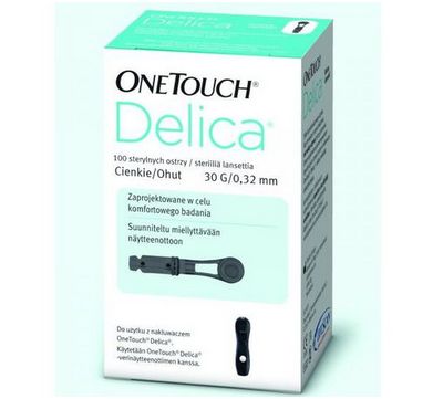Lancety do nakłuwaczy LifeScan / Johnson & Johnson Lancety OneTouch Delica