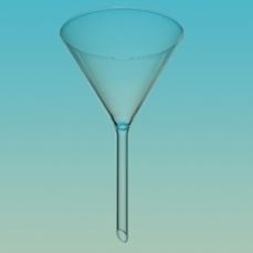 Lejki szklane i produkty do filtracji SIMAX kąt 60 st.