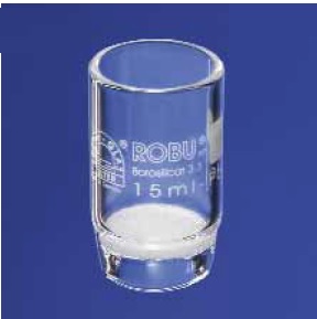 Lejki szklane i produkty do filtracji ROBU Tygiel szkło borokrzemianiowe 3.3