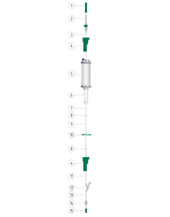 Linie infuzyjne do pomp infuzyjnych Medima PD51, PD52