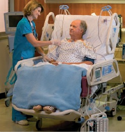 Łóżka do intensywnej terapii - Łóżka na OIT (OIOM) Hill-Rom TotalCare® Treatment Connect