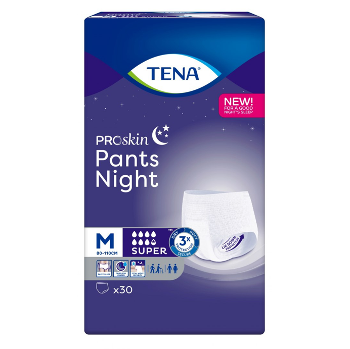 Majtki chłonne Tena PANTS ProSkin SUPER NIGHT