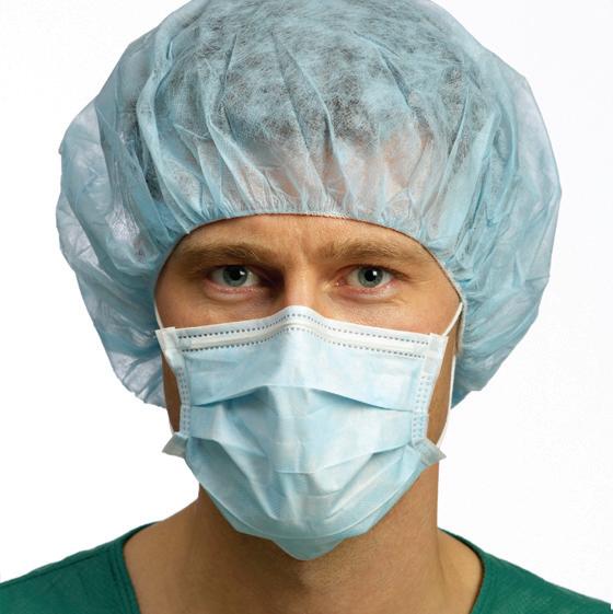 Maski chirurgiczne BARRIER/MOLNLYCKE Maska chirurgiczna mocowana na gumki 4334