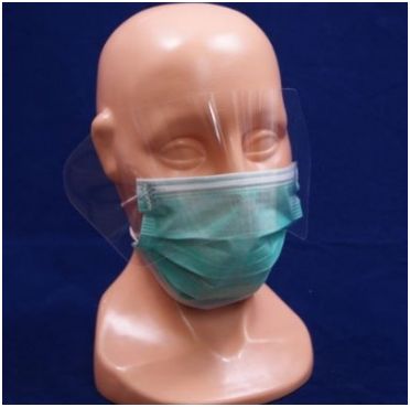 Maski chirurgiczne Ideal Partner Maska chirurgiczna z osłoną na oczy - Ideal Partner