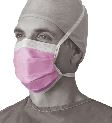 Maski chirurgiczne Medline z pianką przeciw parowaniu