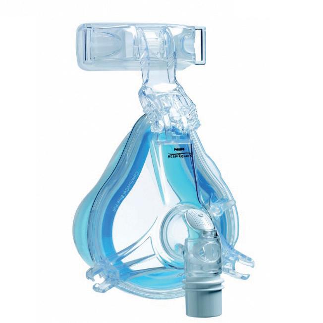 Maski do aparatów do bezdechu sennego i nieinwazyjnej wentylacji Philips Respironics ComfortGel Blue Full
