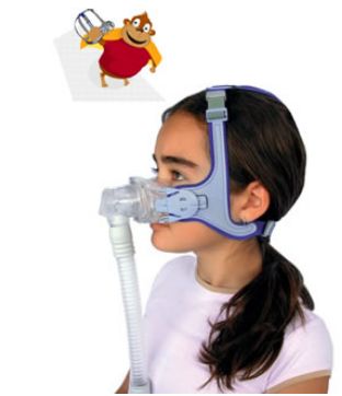 Maski do aparatów do bezdechu sennego i nieinwazyjnej wentylacji RESMED Mirage Kidsta