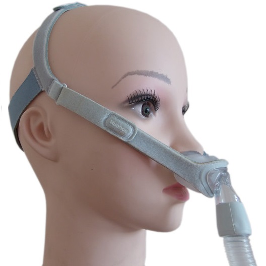 Maski do aparatów do bezdechu sennego i nieinwazyjnej wentylacji Philips Respironics NUANCE