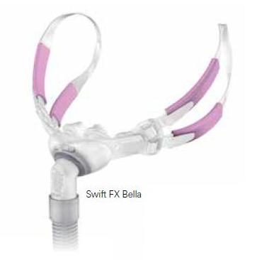 Maski do aparatów do bezdechu sennego i nieinwazyjnej wentylacji RESMED Swift FX Bella