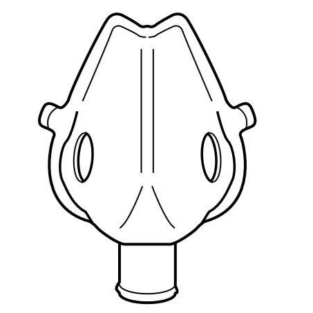 Maski do inhalatorów (nebulizatorów) OMRON U17  (4997207-0)- (4997205-3)