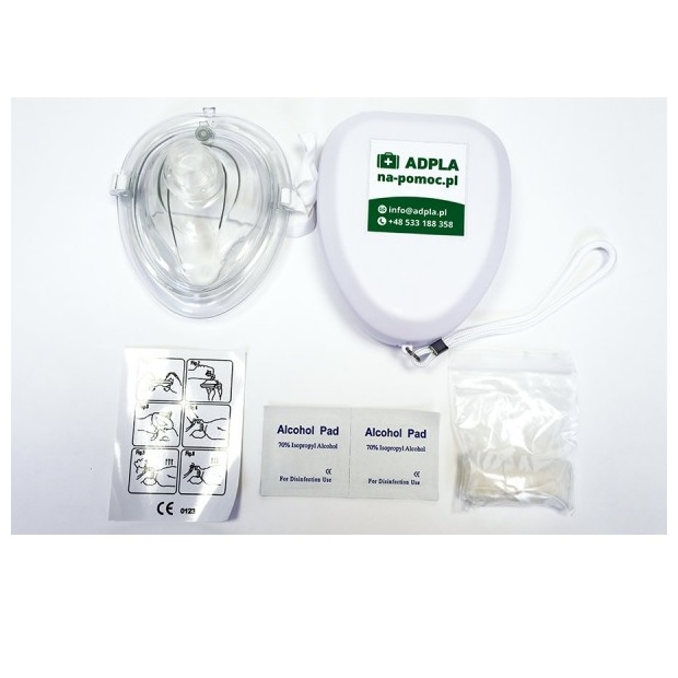 Maski do sztucznego oddychania - ratownicze ADPLA ADP-1002