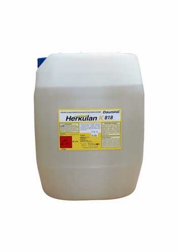 Maszynowe mycie naczyń Daunpol Herkulan K818  Preparat do maszynowego mycia naczyń z aktywnym chlorem