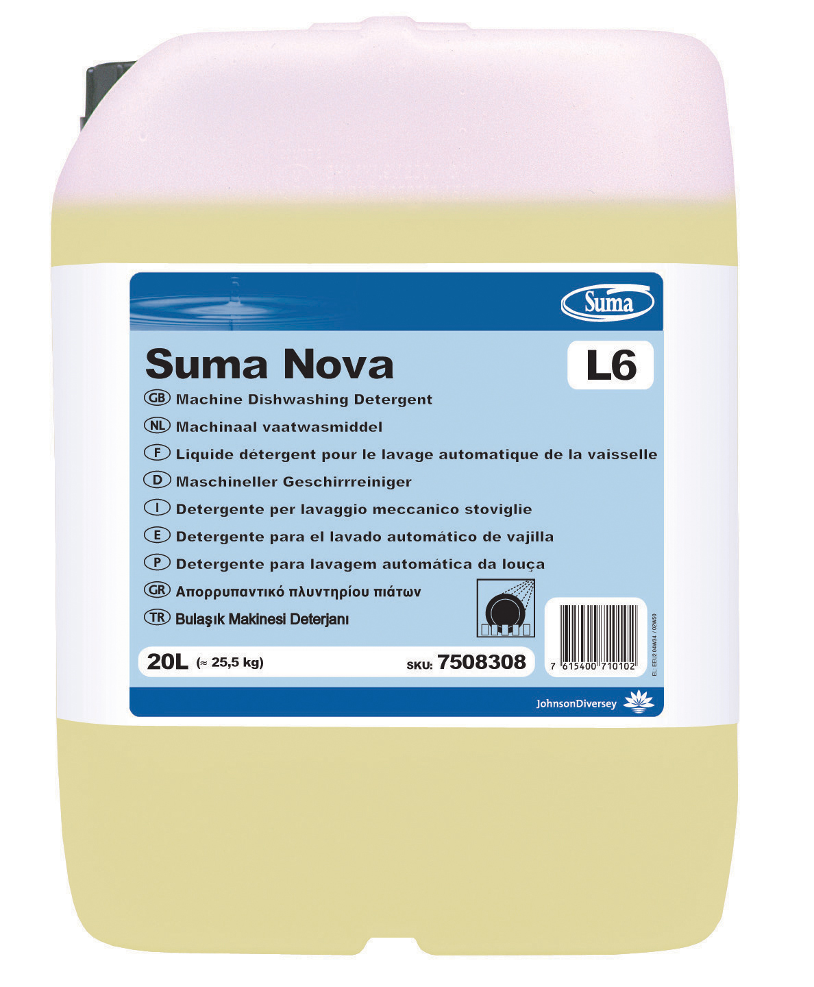 Maszynowe mycie naczyń Diversey Suma Nova L6