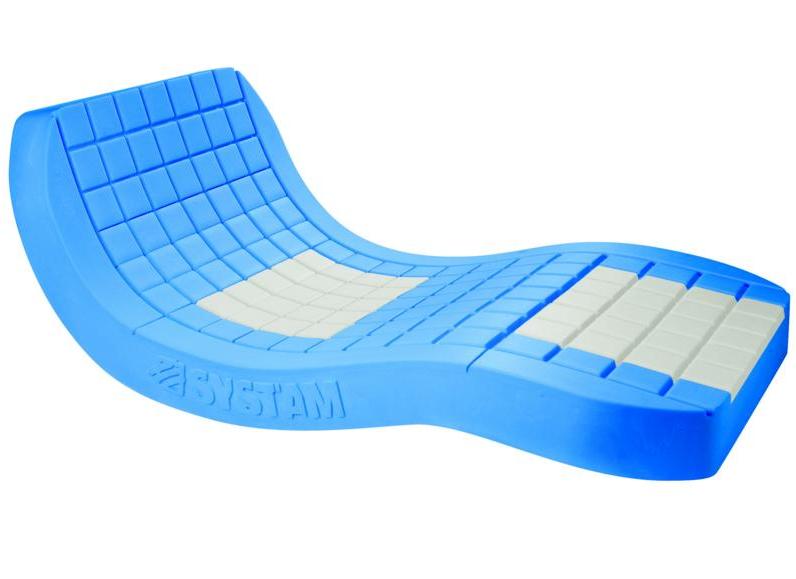 Materace przeciwodleżynowe piankowe, visco, żelowe SYST'AM Viscoflex Evolutiv