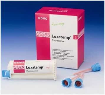 Materiały do wypełnień stomatologicznych DMG Luxatemp – Fluorescence