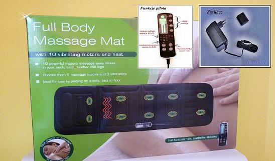 Maty do masażu HoMedics Full Body Massage Mat