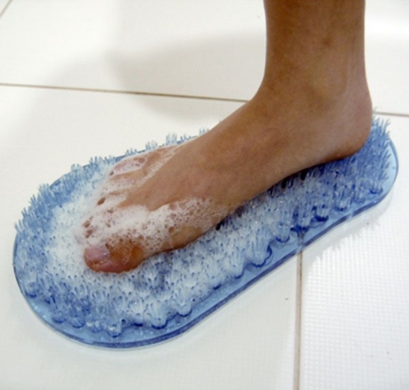 Maty łazienkowe dla osób niepełnosprawnych PDS CARE Do czyszczenia stóp