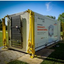 Modułowe mobilne pracownie TK-Kontenery na tomografy komputerowe Zeppelin Mobile System / SIEMENS Kontener z tomografem komputerowym