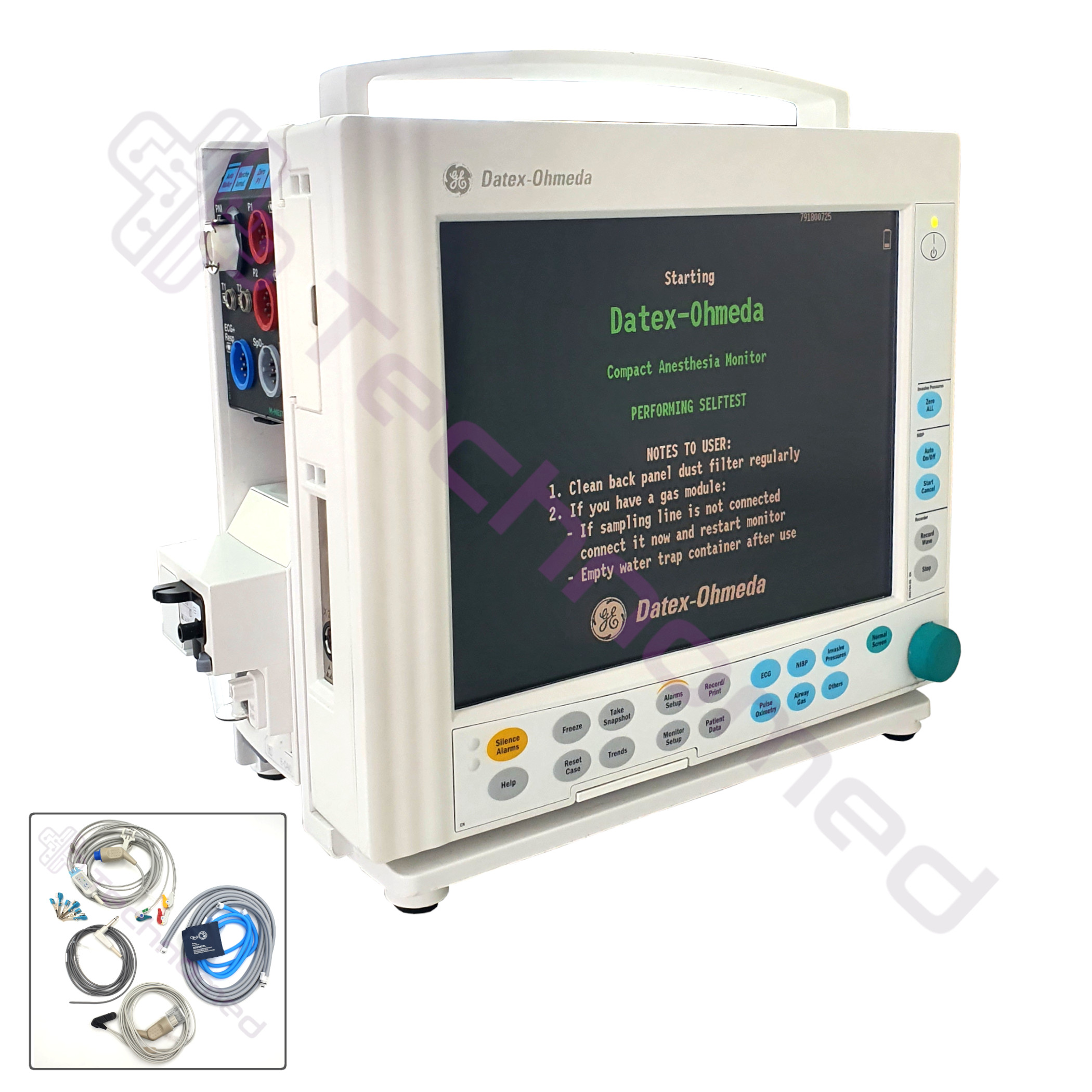 Monitory medyczne i kardiomonitory weterynaryjne używane B/D GE DATEX OHMEDA S5- Technomed rekondycjonowany
