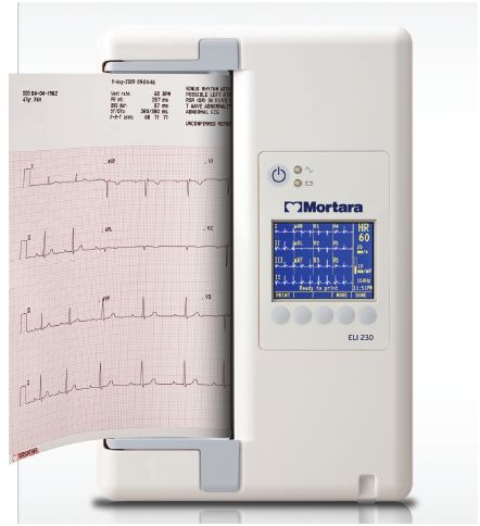 Papier EKG Mortara