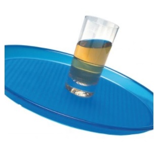 Naczynia do podawania posiłków dla osób niepełnosprawnych PDS CARE Taca antypoślizgowa - okrągła