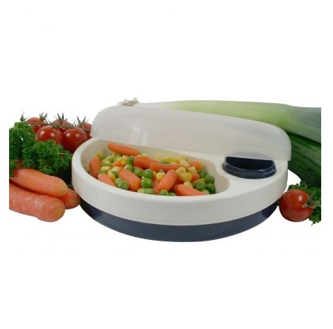 Naczynia do podawania posiłków dla osób niepełnosprawnych PDS CARE Talerz utrzymujący ciepło z pokrywką