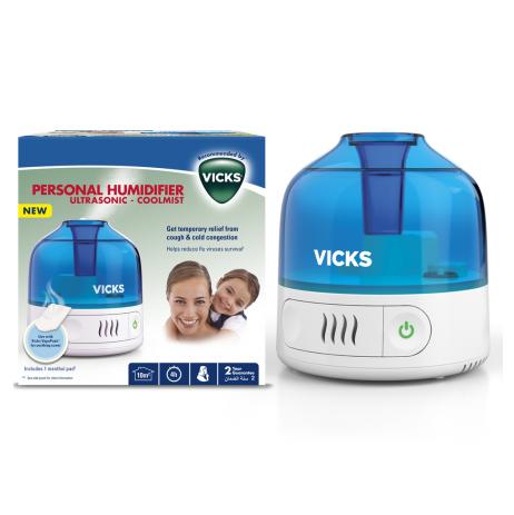 Nawilżacze ultradźwiękowe i parowe Vicks VUL505