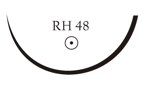 Nici chirurgiczne z igłą okrągłą Vigilenz Ecosorb E09RH480