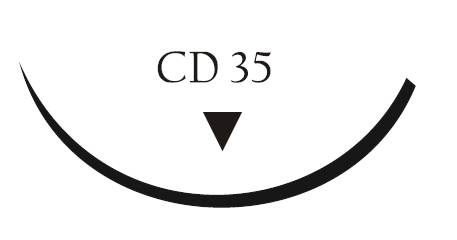 Nici chirurgiczne z igłą okrągłą Vigilenz Ecosorb E39CD350