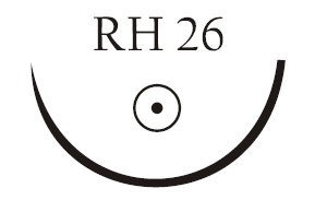 Nici chirurgiczne z igłą okrągłą Vigilenz Esteron T37RH260