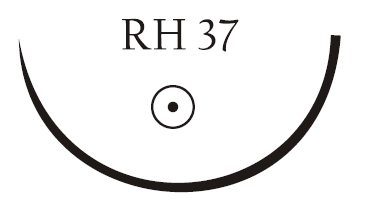 Nici chirurgiczne z igłą okrągłą Vigilenz Esteron T37RH370