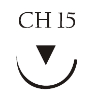 Nici chirurgiczne z igłą okrągłą Vigilenz Silk S54CH150